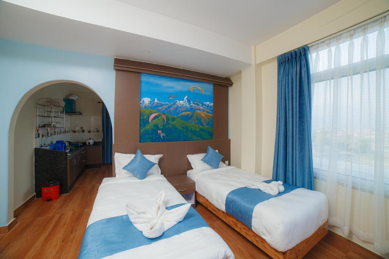 Lotus Apartment Pokhara Buitenkant foto